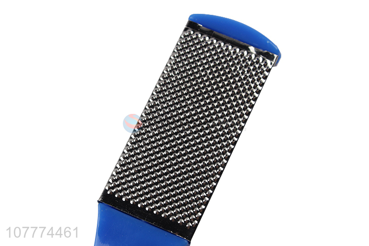 Good quality stainless steel pedicure file foot file foot dead skin remover