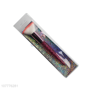 New transparent crystal quicksand makeup powder brush