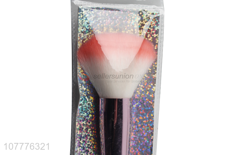 Factory wholesale crystal sequin handle soft hair loose paint