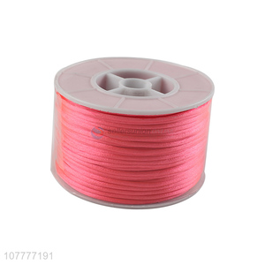 Best selling 5mm solid color polyester rope for gift wrapping