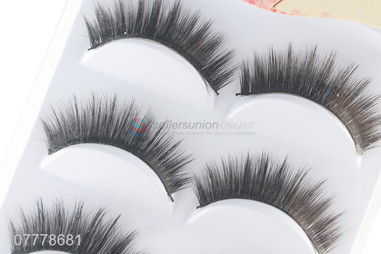 Wholesale 3D flase eyelash fake mink eyelash beauty supplies