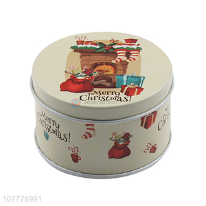 Delicate Design Round Tin Can <em>Packing</em> Case Storage <em>Box</em>