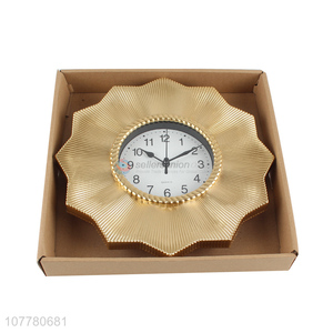 New arrival modern deluxe vintage silence wall clock hanging clock