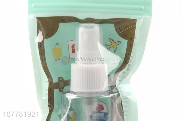 Portable cosmetic plastic empty spray bottle