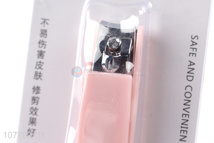 Fashion design pink nail clipper with top quality