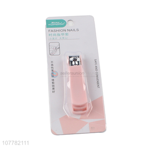 Fashion design pink nail clipper with top quality