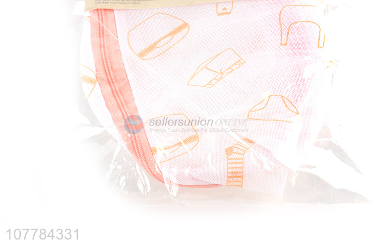 Hot sale cylindrical laundry bag anti-deformation folding laundry bag