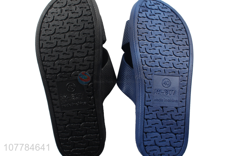 High quality non-slip bathroom waterproof slippers for men