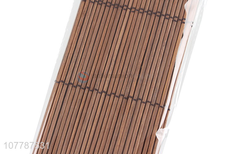 Best selling thermal insulation tea coaster bamboo mat woven placemat