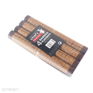 High quality universal dining table accessories straw edging placemat