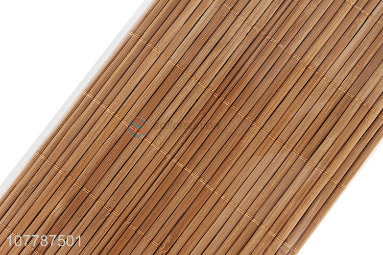 Chinese bamboo tea mat long insulation tea mat coaster