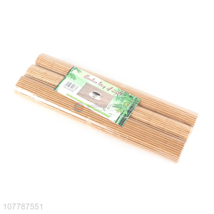 Simple design tea table cloth bamboo tea table placemat three-piece set