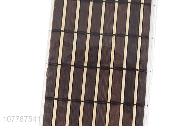 Simple bamboo mat placemat household insulation tea coaster