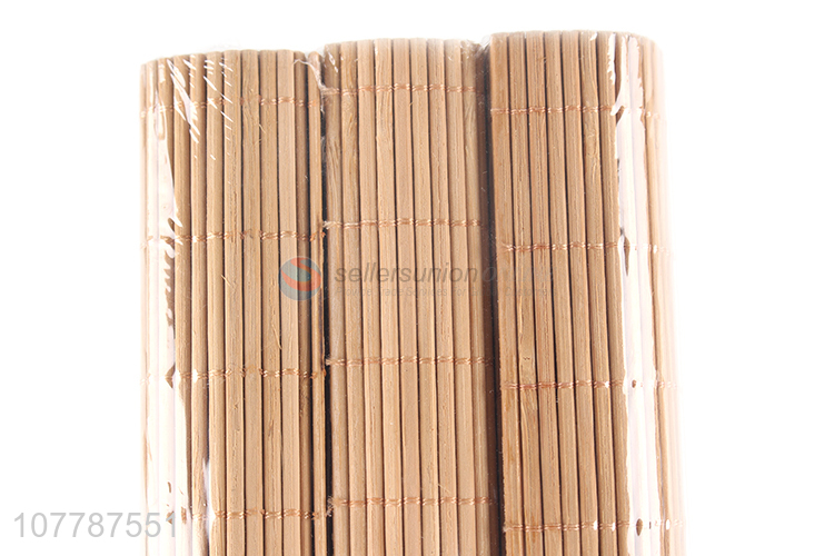Simple design tea table cloth bamboo tea table placemat three-piece set