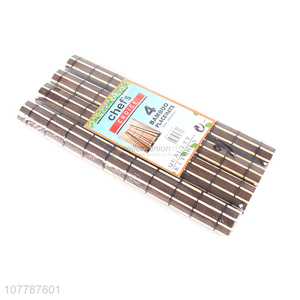 Low price wholesale household bamboo insulation placemat bamboo mat table