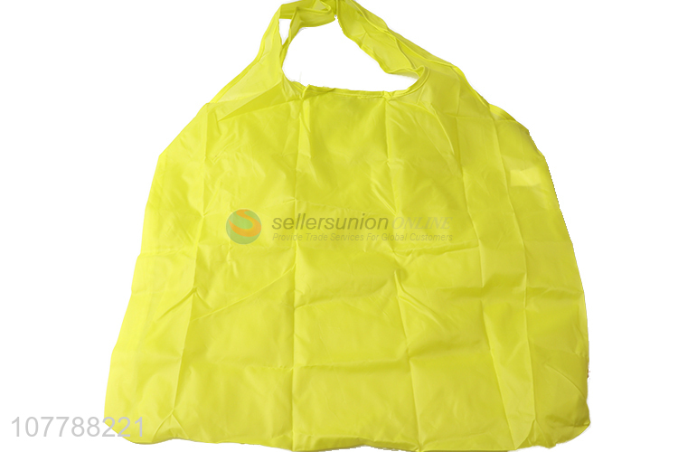 Best selling yellow reusable shopping carry bag with low price
