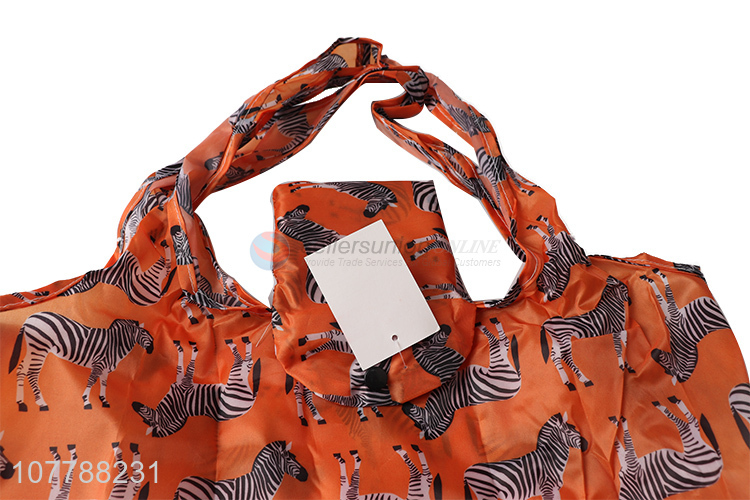 Top product waterproof foldable polyester shopping bag