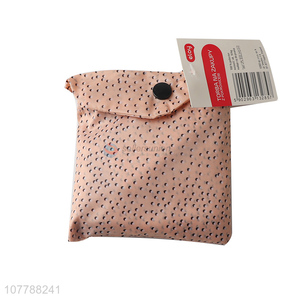 Popular product pink reusable supermarket shopping bag