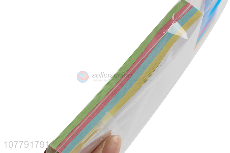 China factory wholesale fluorescent color blank tearable sticky notes