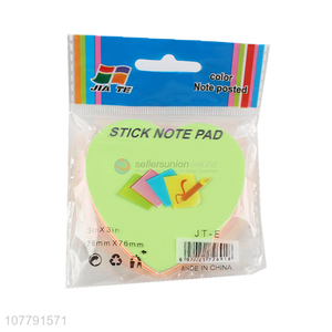 Custom logo self-adhesive memo pads custom size sticky notes