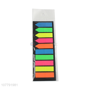 Popular product paper sticky note index bookmark for office stationery