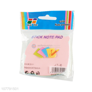 Most popular custom shape die-cut sticky notes student supplies