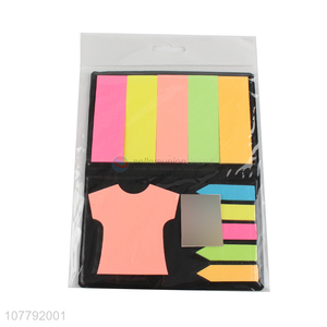 Latest design sticky memo pad adhesive note pad for school