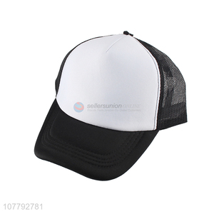 Best Quality Breathable Baseball Cap Polyester Mesh Hat Sunhat