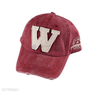 Good Quality Washed Baseball Cap Casual Sports Baseball Hat