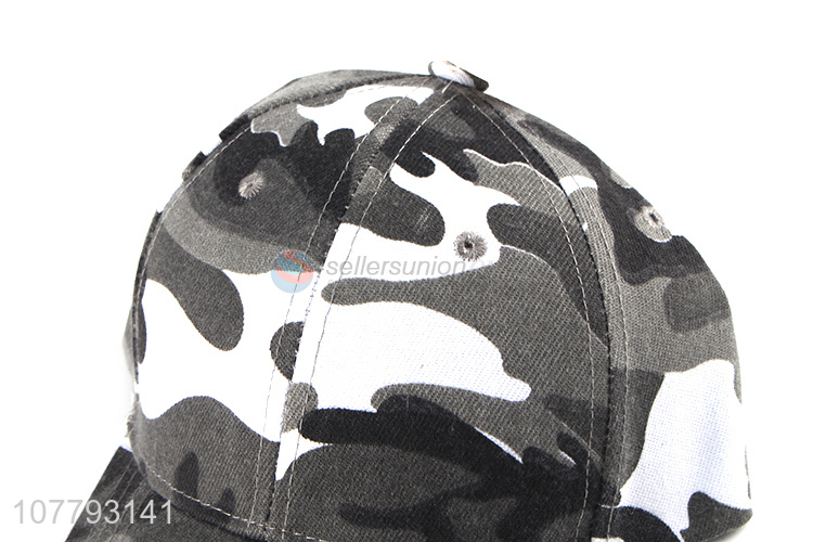 Good Price Polyester Camouflage Baseball Cap Fashion Sun Hat