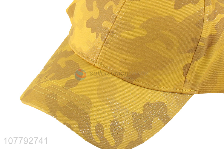 High Quality Glitter Camouflage Baseball Caps Fashion Hat