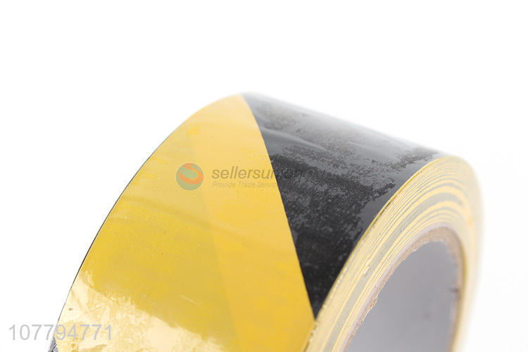 Hot sale yellow white caution reflective tape floor marking tape