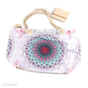 Hot Products Portable Beach Bag With Zipper Coin Purse