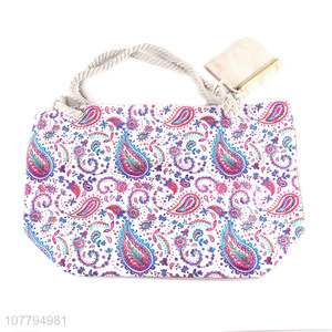 Modern Style Colorful Beach Bag Portable Tote Bag Wholesale