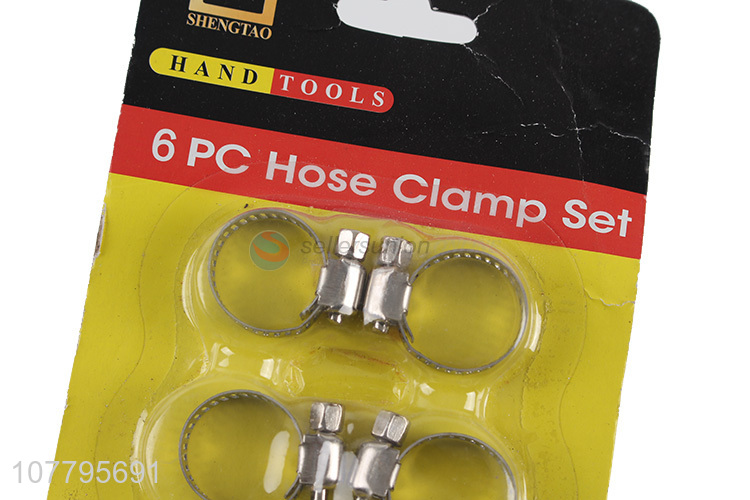 Wholesale anti corrosion anti-rust high hardness hose clamp set