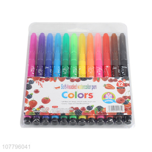 Explosive 10 Color Pen Fruity Color Watercolor Pen Set