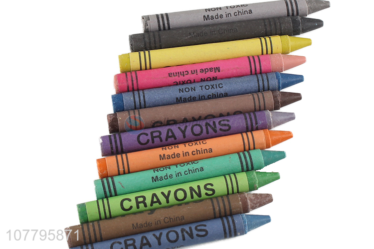 Factory direct sale color crayon Student painting oil pastel