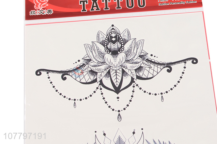 New design tattoo removable waterproof tattoo stickers