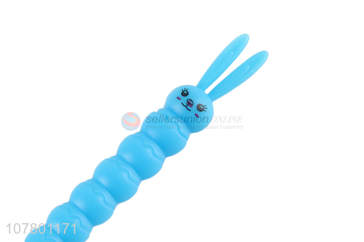 Factory direct sale blue rabbit gel pen office signature pen