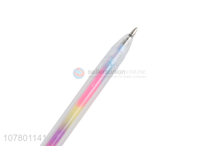 Good quality multicolor highlighter student marker pen