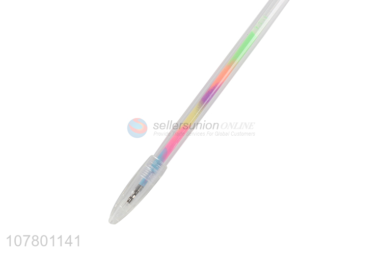 Good quality multicolor highlighter student marker pen