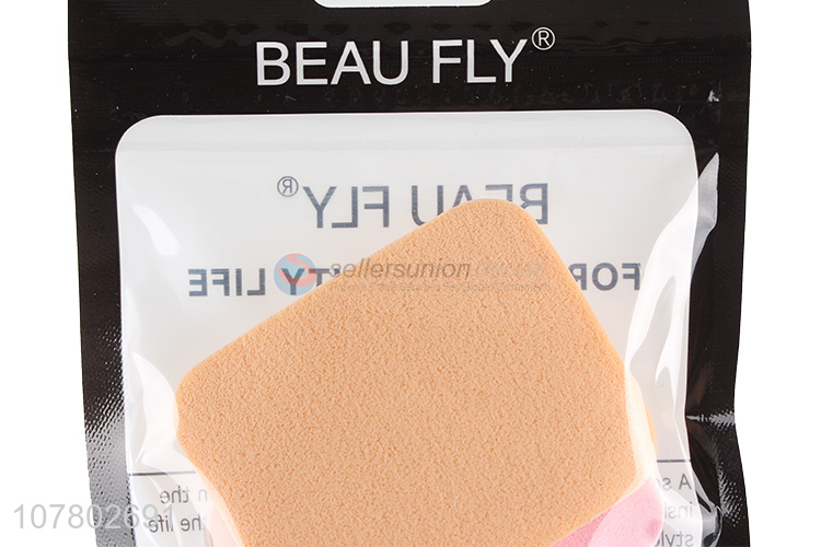 Factory wholesale wet or dry latex free facial makeup puff