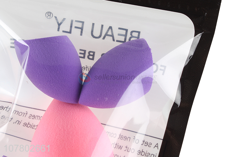 Factory supply wet and dry makeup puff sponge cosmetic puff