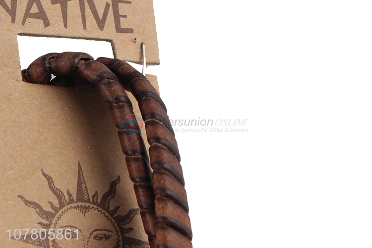 Vintage ethnic style handmade nylon weave bracelet