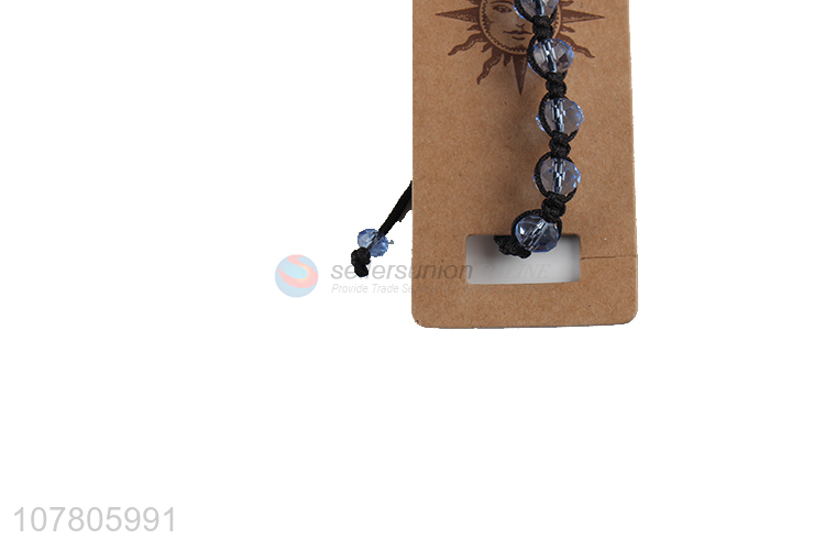 Creative and simple handmade beaded nylon rope bracelet