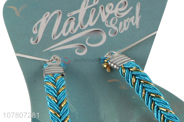 Yiwu wholesale nylon rope braided anklet handmade anklet
