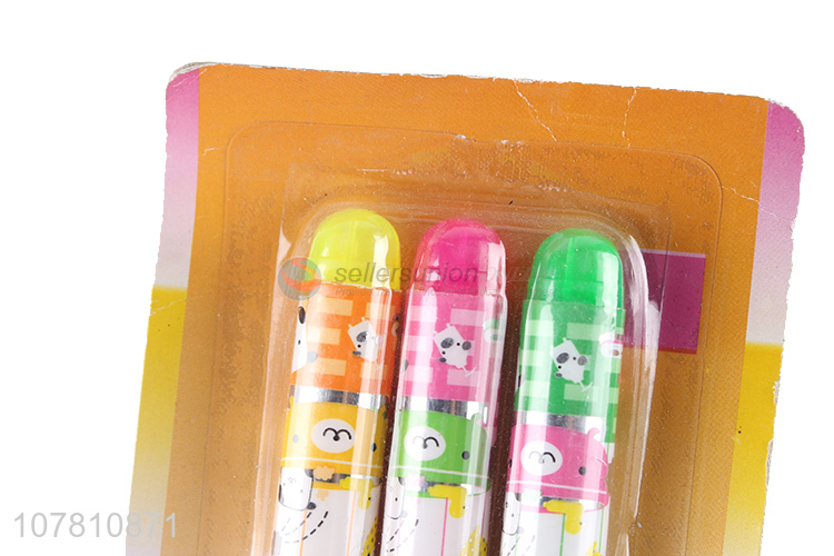 New arrival 3 colors highlighter pen office marking pen