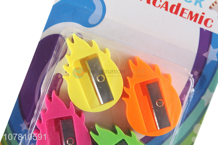 Online wholesale stationery plastic pencil sharpener for kids