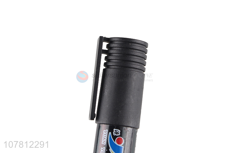 Good Sale Plastic Permanent Marker Black Marking Pen