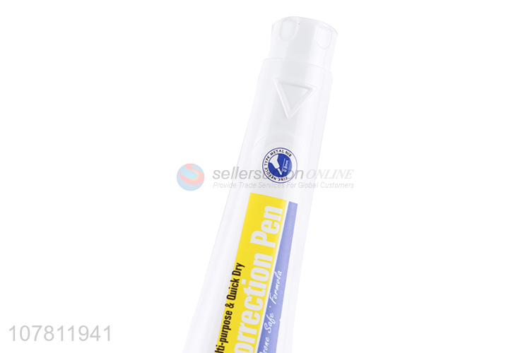 Hot Sale Correction Fluid Ball Pen For School And Office